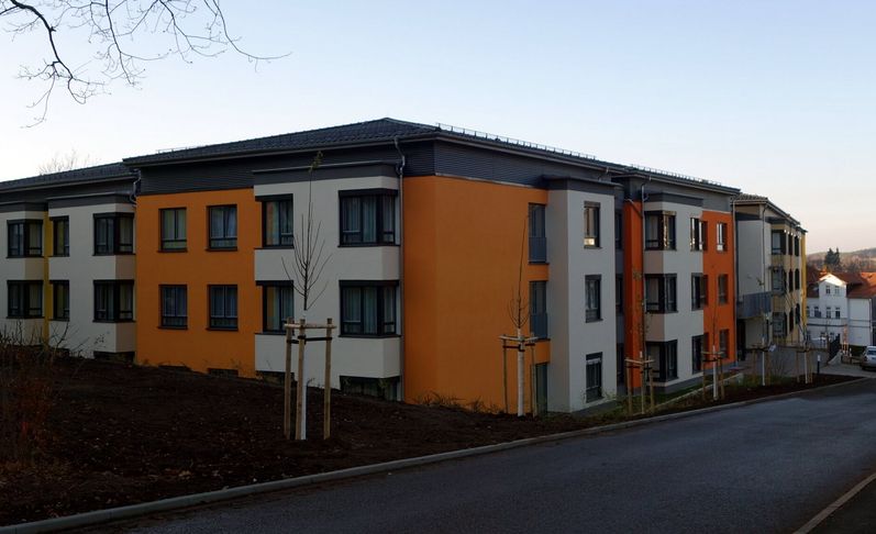 Außenaufnahme der Seniorenresidenz Rennsteigblick